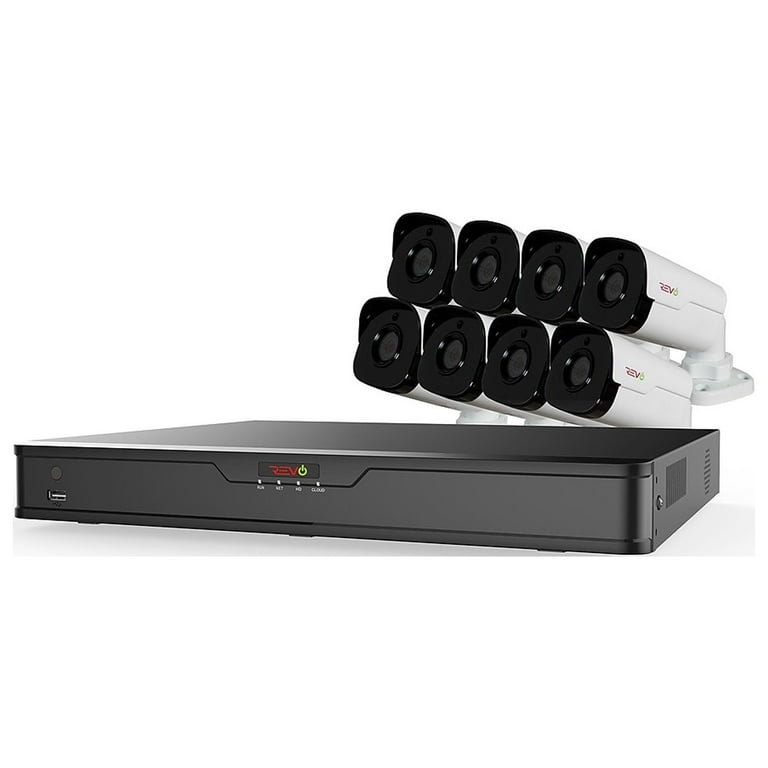 Revo Ultra HD 16 3TB HDD IP NVR Video Surveillance System, x