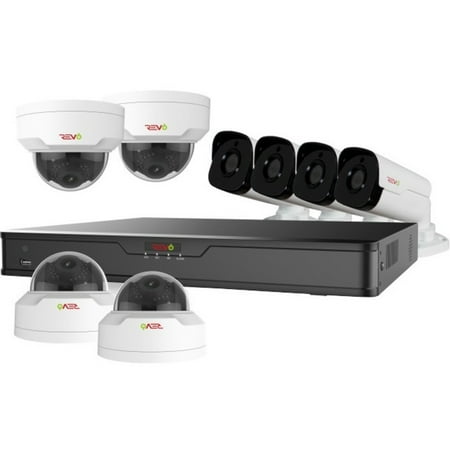 Ultra HD 16 Channel 3TB NVR IR Surveillance System & 8 4MP Security Cameras