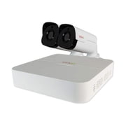 Revo Ultra HD NVR Surveillance System with Cameras-Size:4 Channel - 1TB,Style:2 - 4 Megapixel Weather Proof Cameras