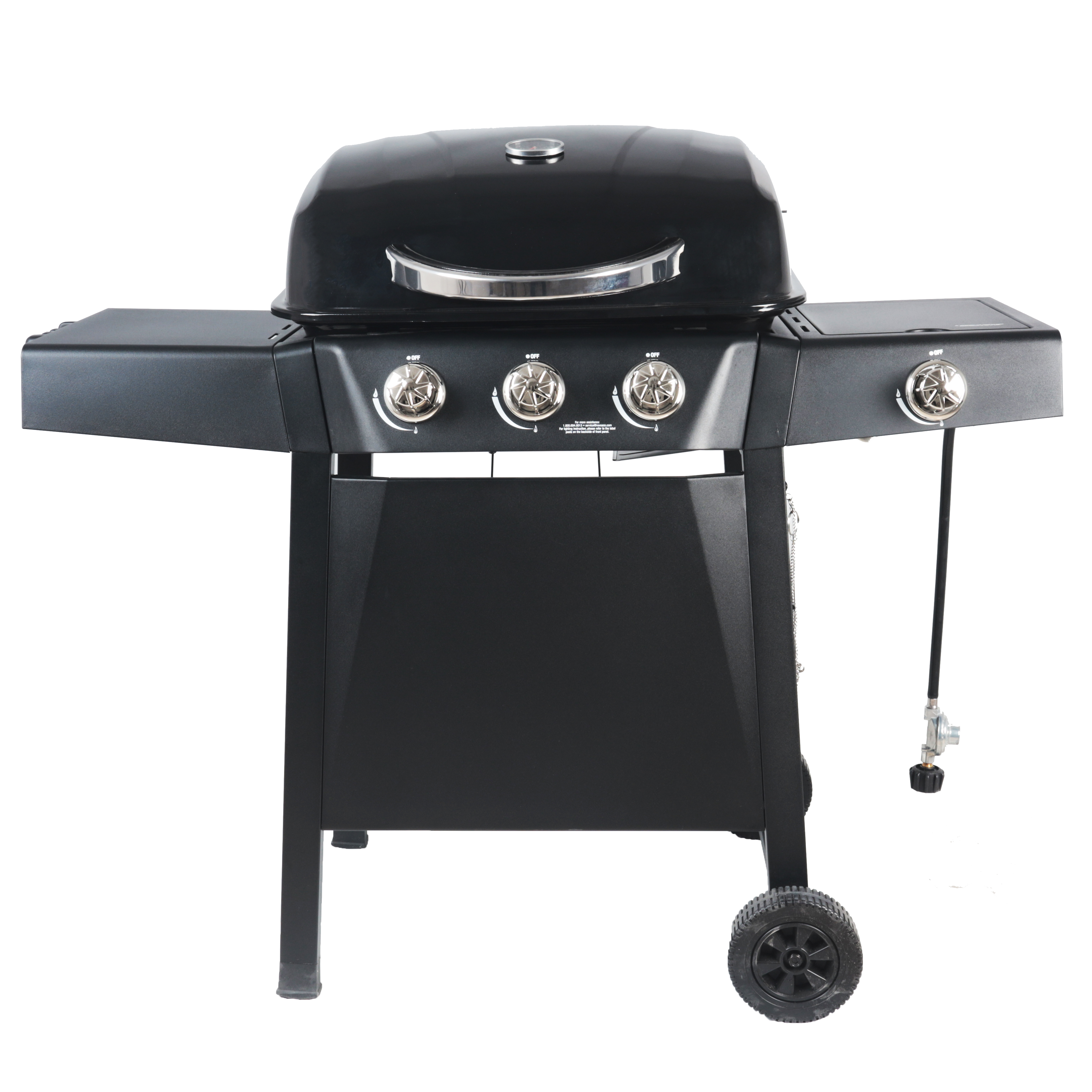 RevoAce 3-Burner Propane Gas Grill with Side Burner (Multiple Colors Available) - image 1 of 16