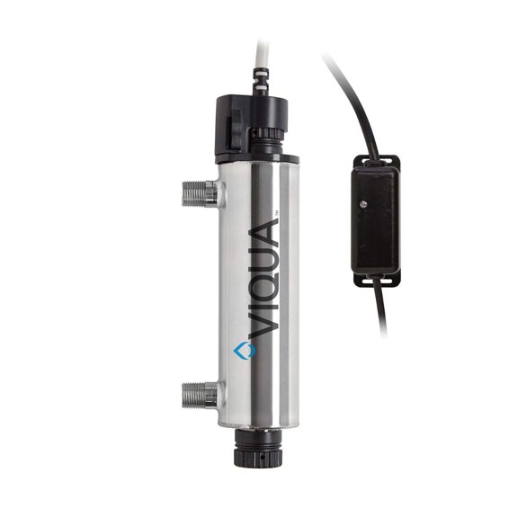 RevoGlow Commerce VT1 UV Home Water Treatment Under Sink 1 GPM Drinking Water System