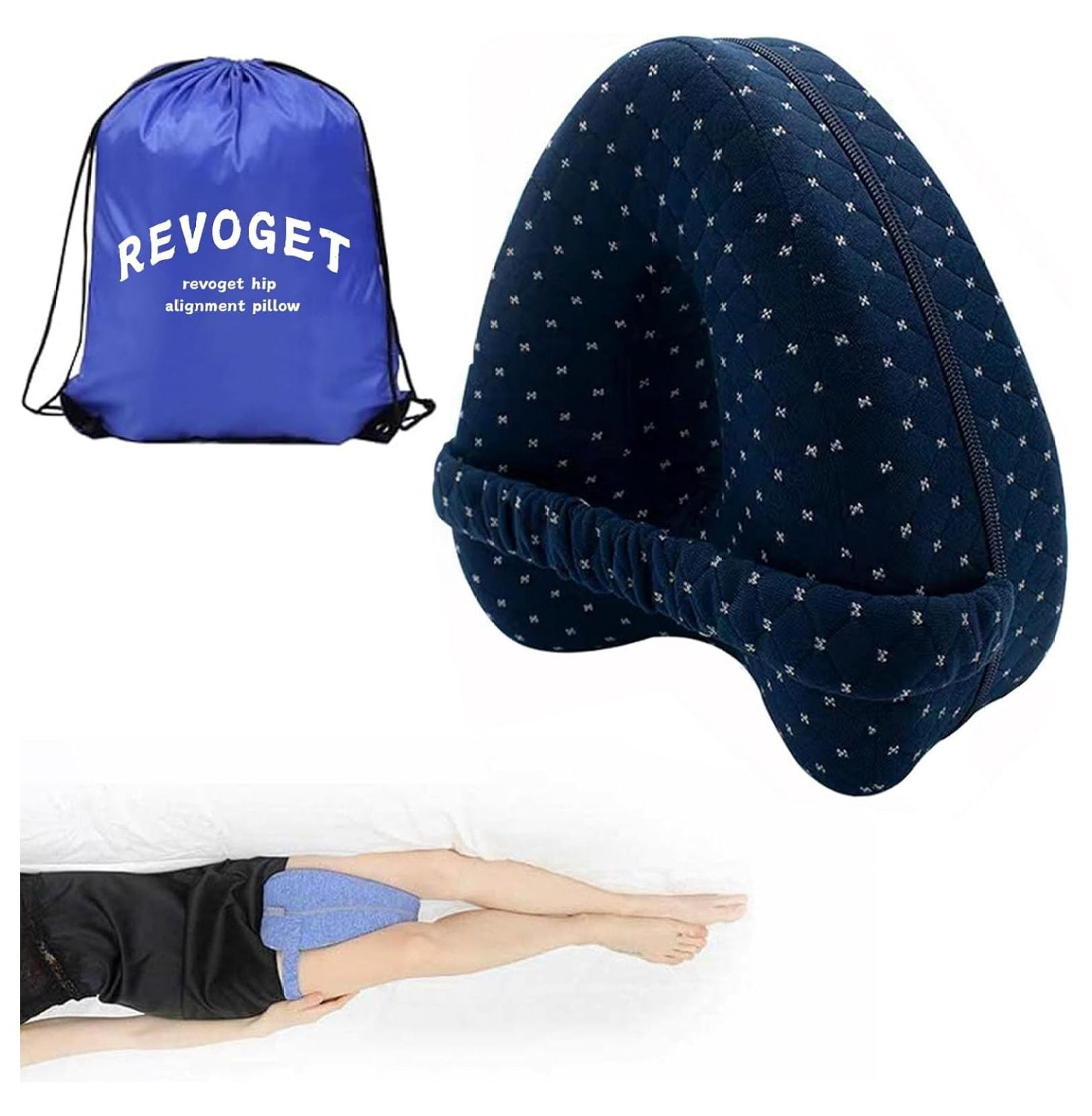 Revoget Alignment Pillows for Side , Side Leg Support,Hip Alignment ...