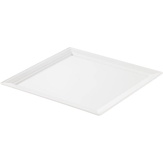 Revol Square Plate Les Essentiel Collection, 11-3/4-Inch Square Porcelain Plate