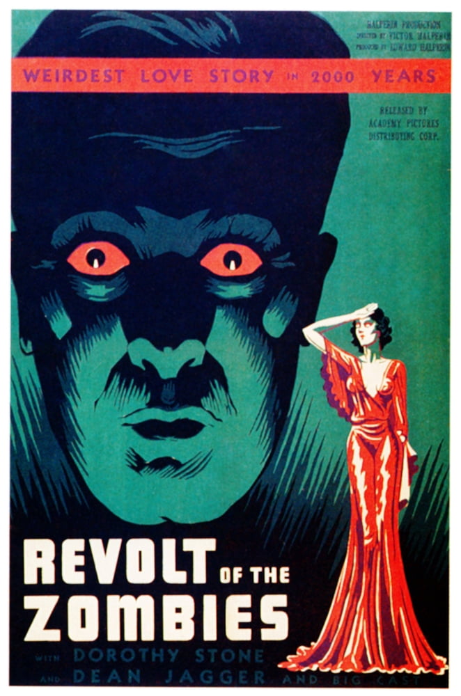 Revolt Of The Zombies Canvas Art - (24 x 36)