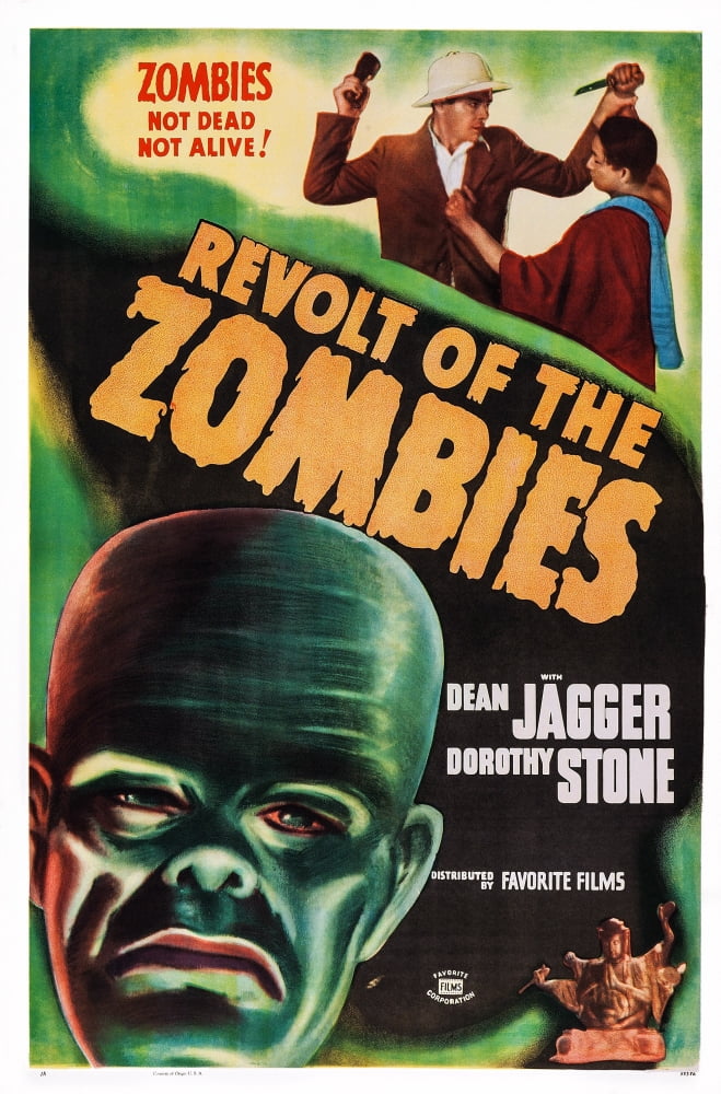 Revolt Of The Zombies U Canvas Art - (11 x 17)