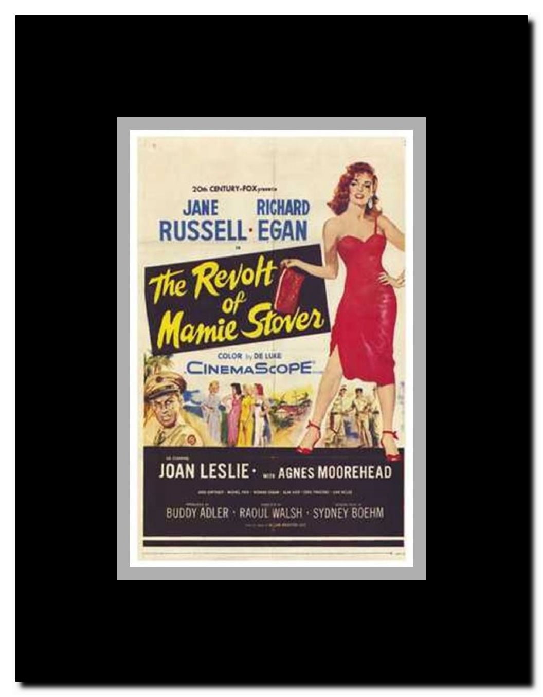 Revolt of Mamie Stover Framed Movie Poster