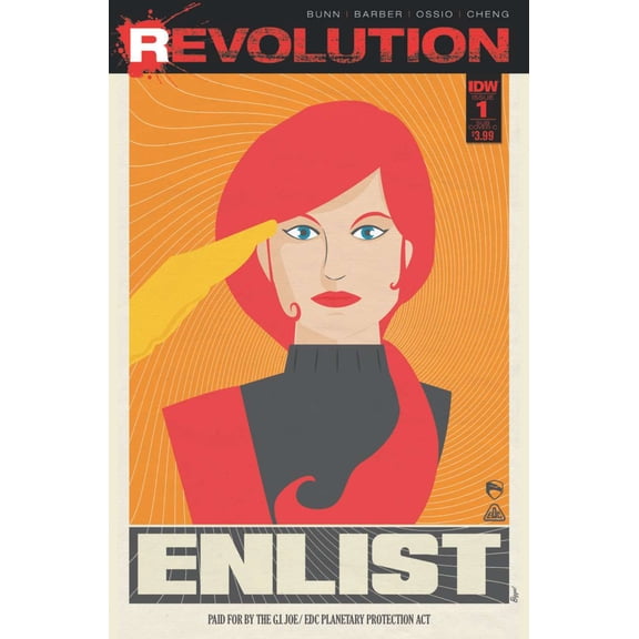 Revolution #1C VF ; IDW Comic Book
