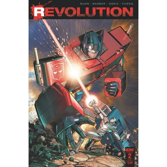 Revolution #2 (Subscription Var A) Idw Publishing Comic Book