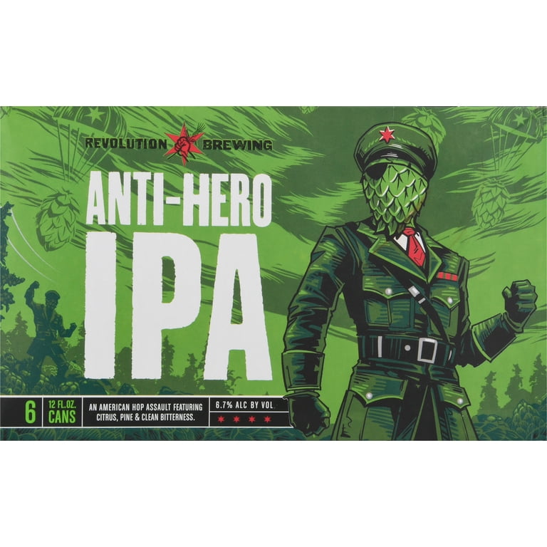 Camco, Revolution Anti Hero IPA, 6 Pack, 12 fl oz - Walmart.com