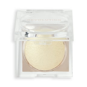 Revolution Beam Bright Highlighter Makeup, Illuminating Finish, Golden Hour, 0.08 oz