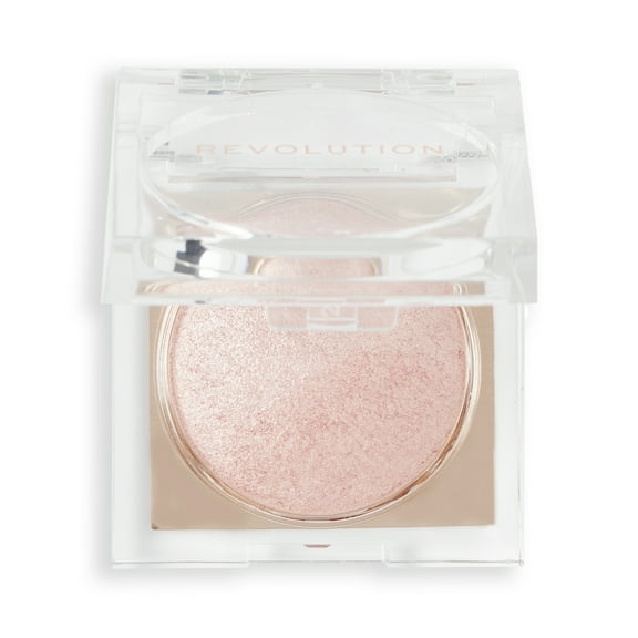 Revolution Beam Bright Highlighter Makeup, Illuminating Finish, Pink Seduction, 0.08 oz