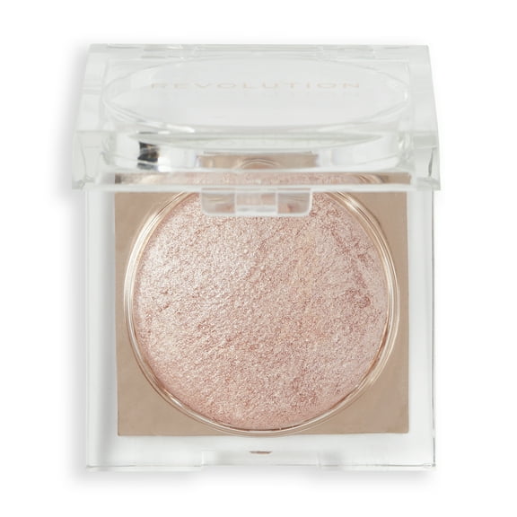 Revolution Beam Bright Highlighter Makeup, Illuminating Finish, Rose Lustre, 0.08 oz