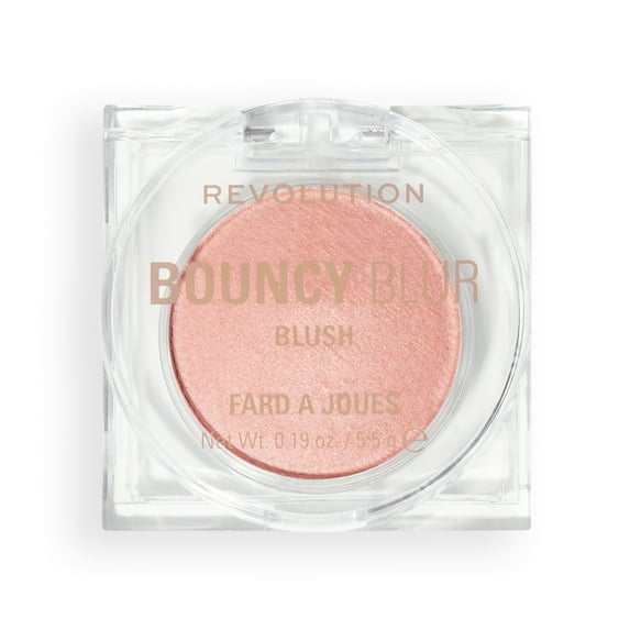 Revolution Bouncy Blur Blush, Blurring Finish, Buildable, Light as a Cloud, 0.19oz