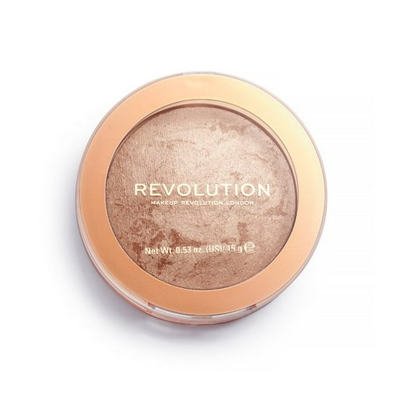 Revolution Reloaded Bronzing Powder, Shimmer Finish, Buildable, Holiday Romance, 0.53 oz