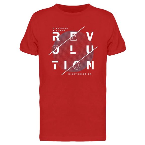 Revolution Design T-Shirt Men -Image by Shutterstock, Male Small