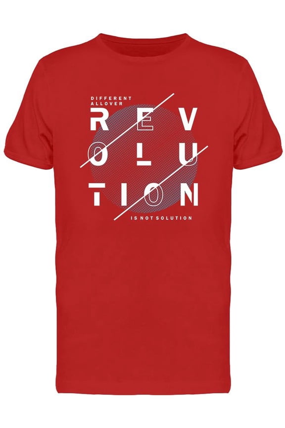 Revolution Design T-Shirt Men -Image by Shutterstock, Male x-Large