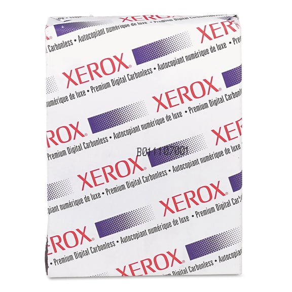 Xerox Bold Digital Carbonless Paper 8 1/2 x 11 Coated Front/Back White 500 Sheets 3R12435
