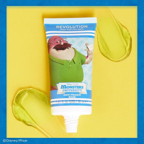 Revolution Disney PIXAR Monsters University Grip Primer Base, 1.01 FL.OZ (30 ml)