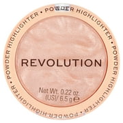 Revolution Highlight Reloaded Pressed Powder, Dewy Finish, Just My Type, 0.22oz