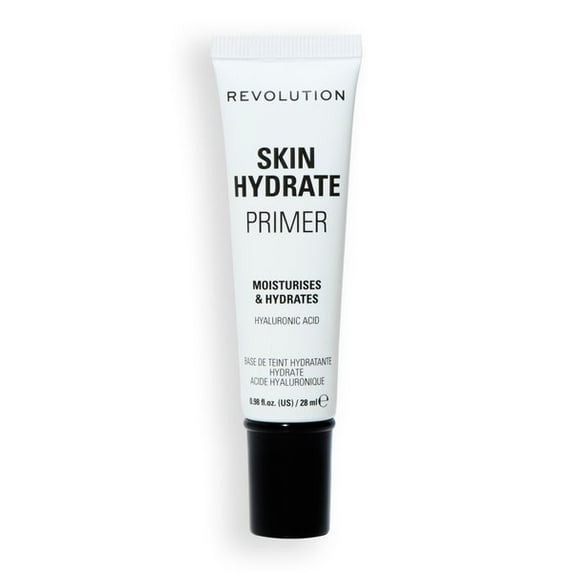 Revolution Hydrate Primer, Hydrating Water-Based Face Primer, Clear, 0.98 fl oz