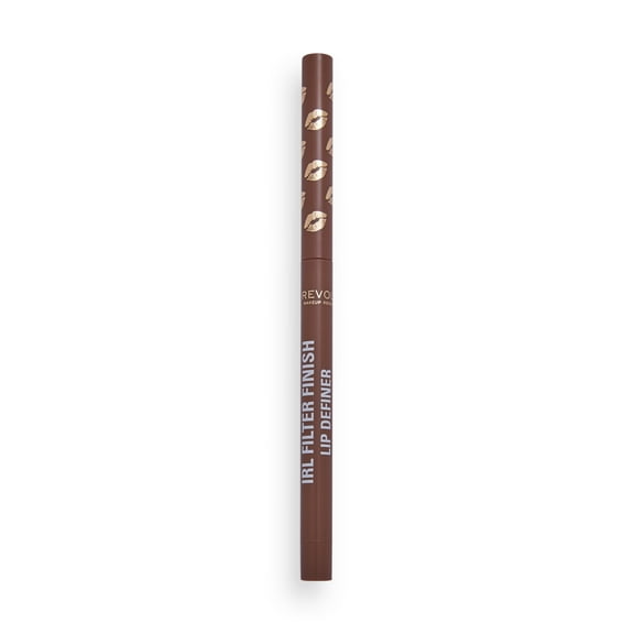 Revolution IRL Filter Finish Lip Liner Definer, Waterproof, Cream Finish, Espresso Nude