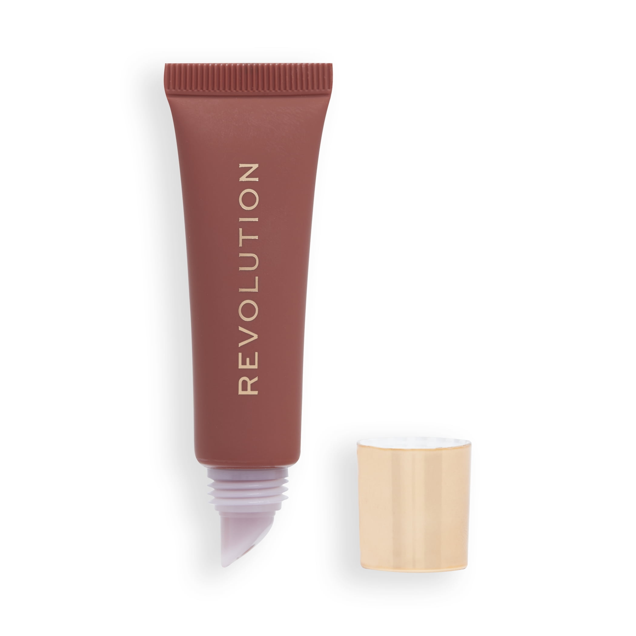 Revolution Juicy Peptide Hydrating Moisturizing Lip Balm with Peptides, Nude Latte