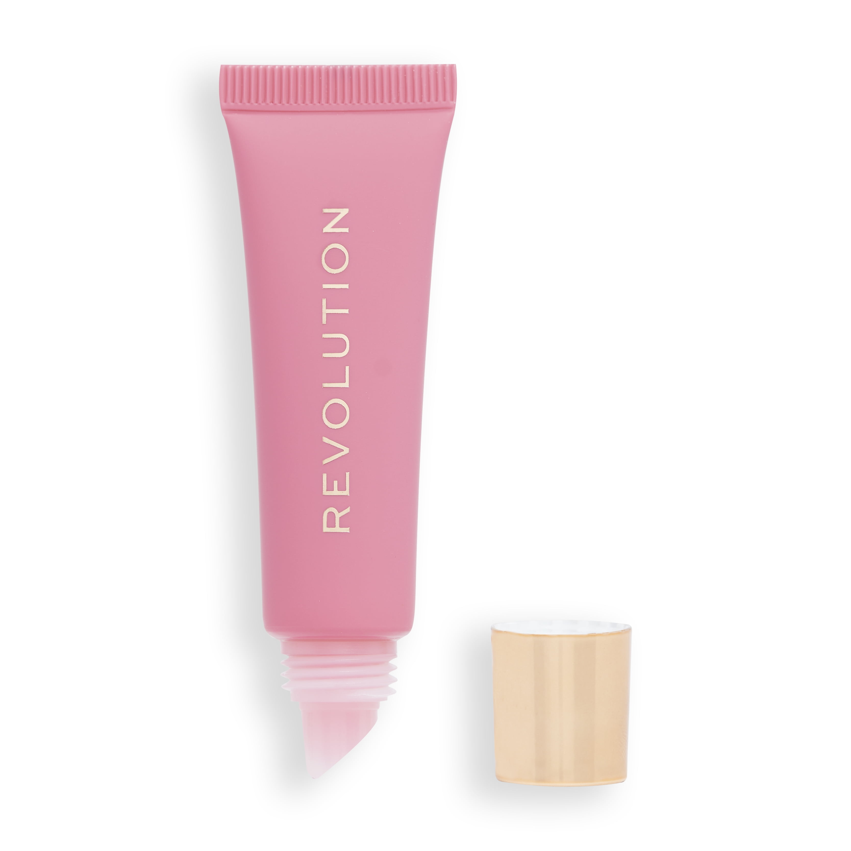 Revolution Juicy Peptide Hydrating Moisturizing Lip Balm with Peptides, Pink Strawberry