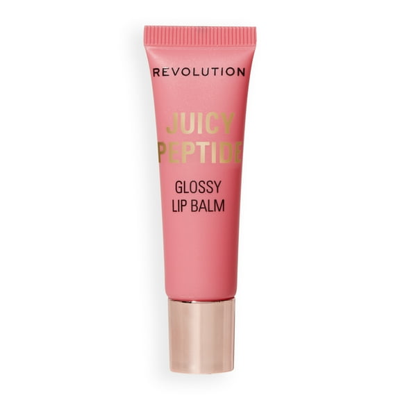 Revolution Juicy Peptide Hydrating Moisturizing Lip Balm with Peptides, Mai Tai Pink