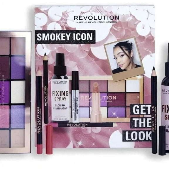 Revolution Makeup Smokey Icon, Get The Look, Set