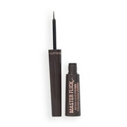 Revolution Master Flick Dip Liquid Eyeliner Pen, Waterproof, High-Pigment, Mocha Brown