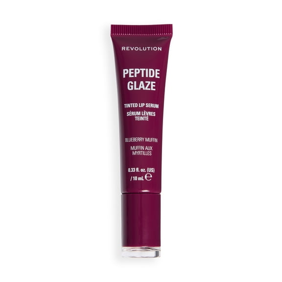 Revolution Peptide Glaze Tinted Lip Serum Blueberry Muffin