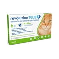 thumbnail image 1 of Revolution Plus Topical Solution for Cats, 11.1-22 lbs, (Green Box),, 1 of 10