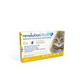 thumbnail image 1 of Revolution Plus Topical Solution for Cats, 2.8-5.5 lbs, (Gold Box), 1 of 9