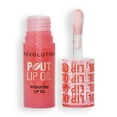 thumbnail interactive-video image 1 of Revolution Pout High-Shine Lip Oil with Vitamin E, Juicy Peach, 1 of 7