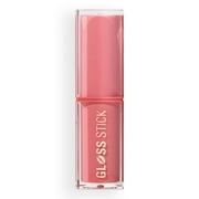 Revolution Pout Lip Gloss Stick with Hyaluronic Acid & Vitamin E, Sweet Rose
