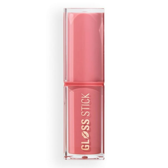 Revolution Pout Lip Gloss Stick with Hyaluronic Acid & Vitamin E, Sweet Rose