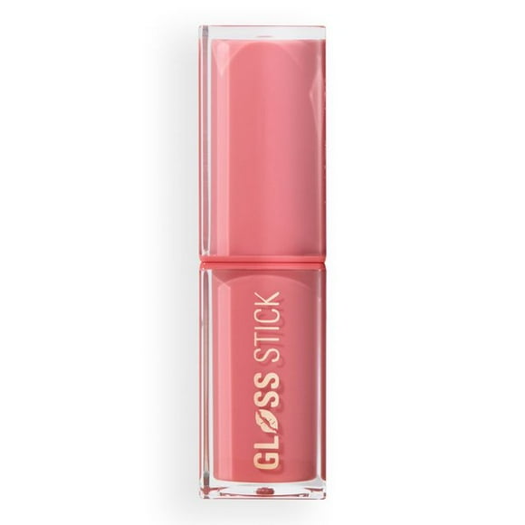 Revolution Pout Lip Gloss Stick with Hyaluronic Acid & Vitamin E, Sweet Rose