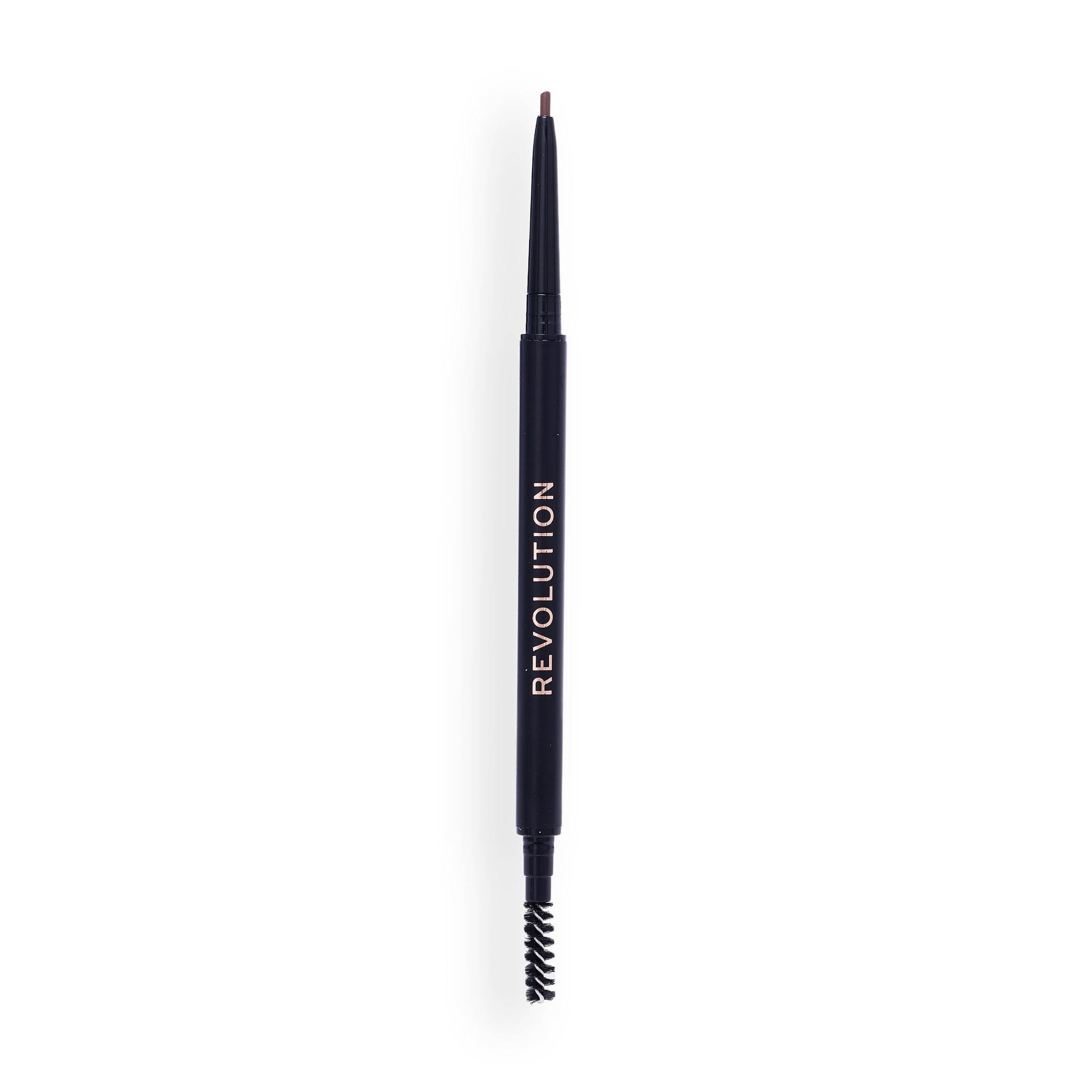Revolution Precise Brow Pencil, Ultra-Fine, Dual-Sided Eyebrow Color, Warm Medium Brown