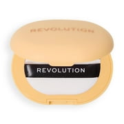 Revolution Powder Pops Instant Blur Setting Powder, Talc-Free, Helps Shine, Banana