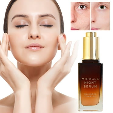 Revolution Pro, Miracle Night Advanced Overnight Smooths & Skin Hydrating & Moisturizing Face Cream Exfoliates the Skin and Reduces Blackheads 1.01 Fl.oz.30ml