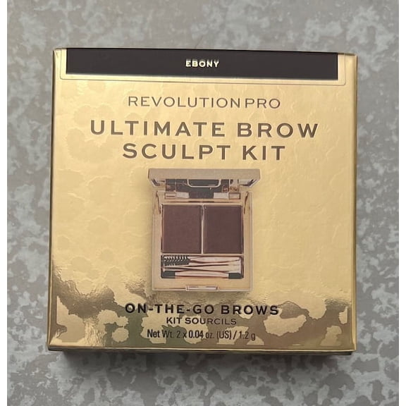 Revolution Pro Ultimate Brow Sculpt Kit - Ebony