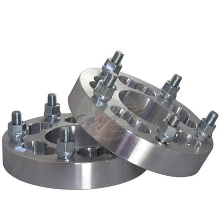 Revolution REV-5450475545 Wheel Adapter 6061 Billet Aluminum Dual Drill, Clear Anodized