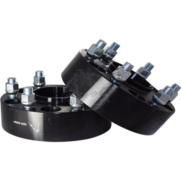 Revolution REV-55005500HB Wheel Adapter 6061 Billet Aluminum - Black Anodized