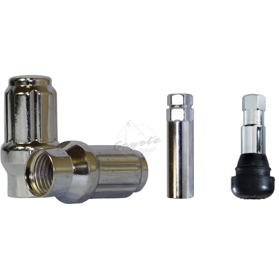 Revolution REV-671645 Install Kit 6 Spline Car, Chrome - 1.57 in.