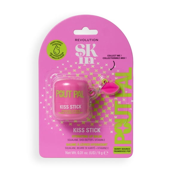 Revolution SKin Pout Pal Kiss Stick - Berry