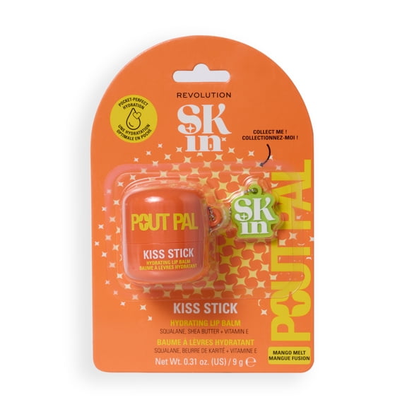 Revolution SKin Pout Pal Kiss Stick - Mango