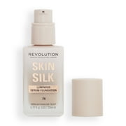Revolution Skin Silk Serum Foundation Makeup, Medium Coverage, F4C, 0.77 fl oz deal from Walmart