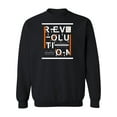 thumbnail image 1 of Revolution Slogan Design Sweatshirt Men -Image by Shutterstock, Male XX-Large, 1 of 4