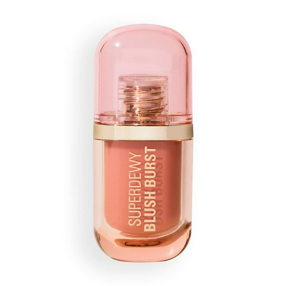 Revolution Superdewy Liquid Blush Burst, Dewy Finish, Pink Fizz Soft Pink, 0.34 fl oz
