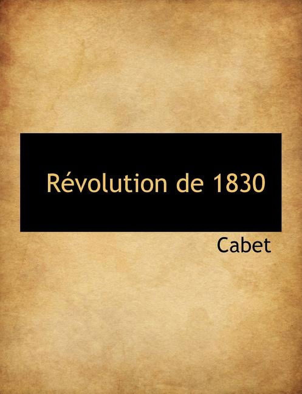 Revolution de 1830 (Paperback)